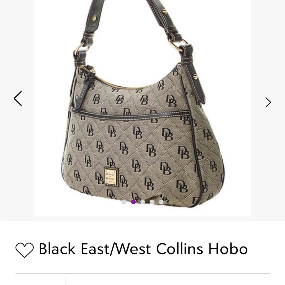 Dooney and Bourke Maxi Quilt Collins Hobo